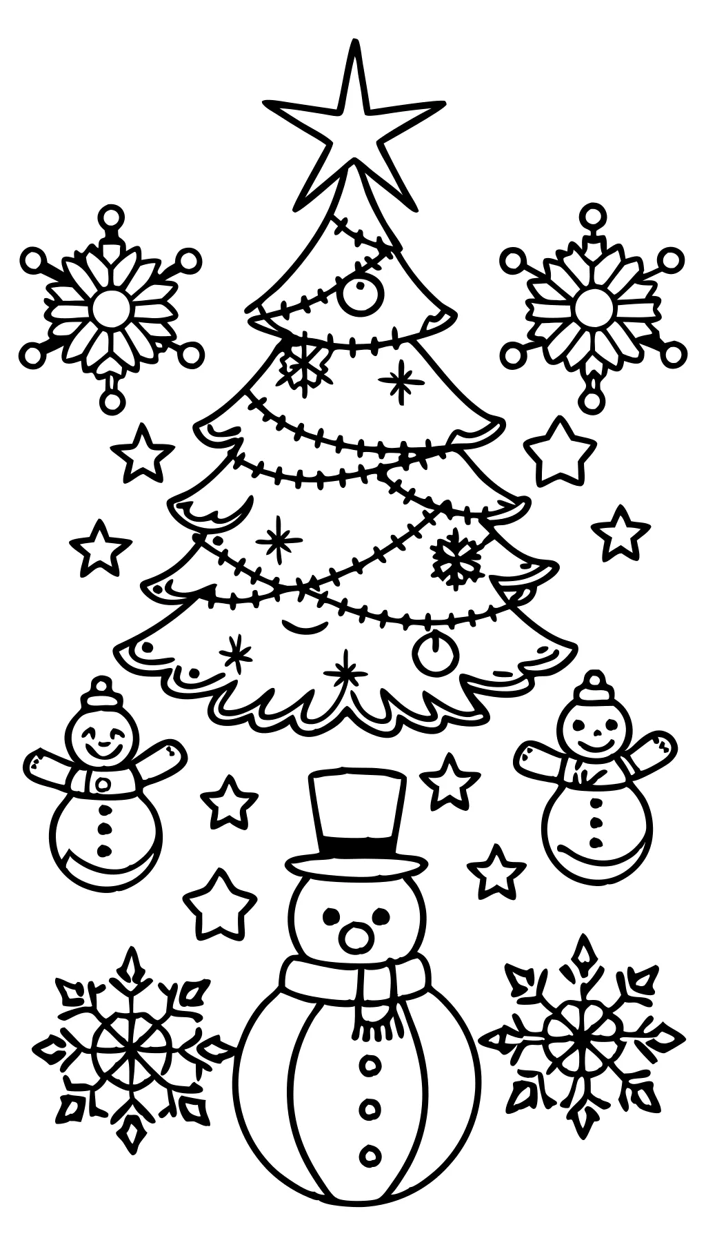 coloriages de Noël.